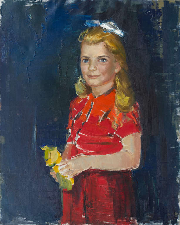 Jaunas meitenes portrets