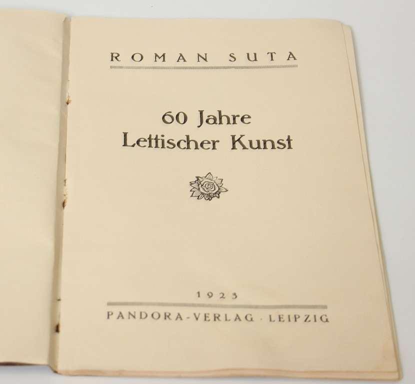 Романс Сута, 60 лет латвийского искусства (на немецком языке)