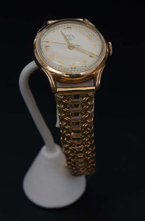 Gold watch 