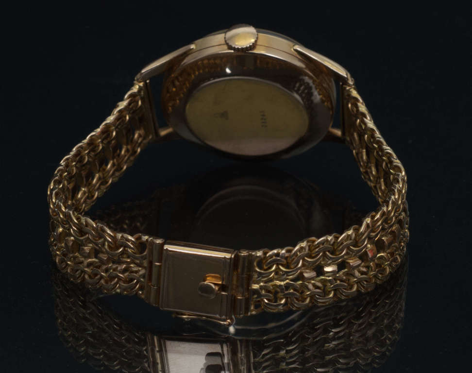 Gold watch 