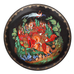Decorative plate 'Ruslan and Ludmilla'
