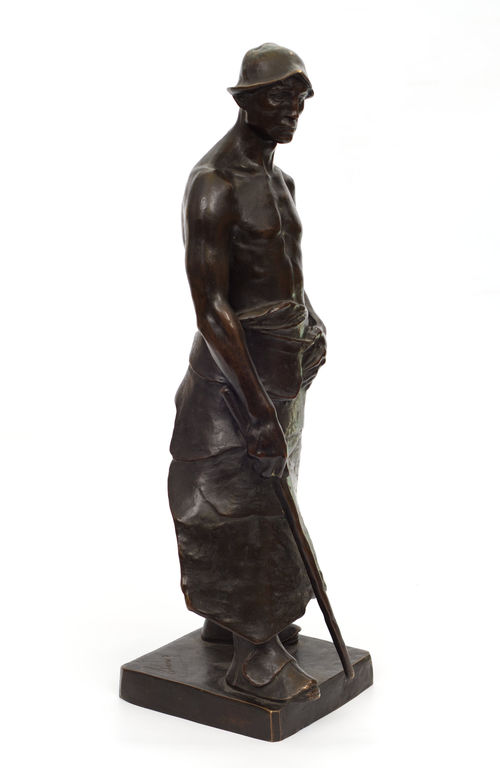 Bronze sculpture by Constantin Meunier 