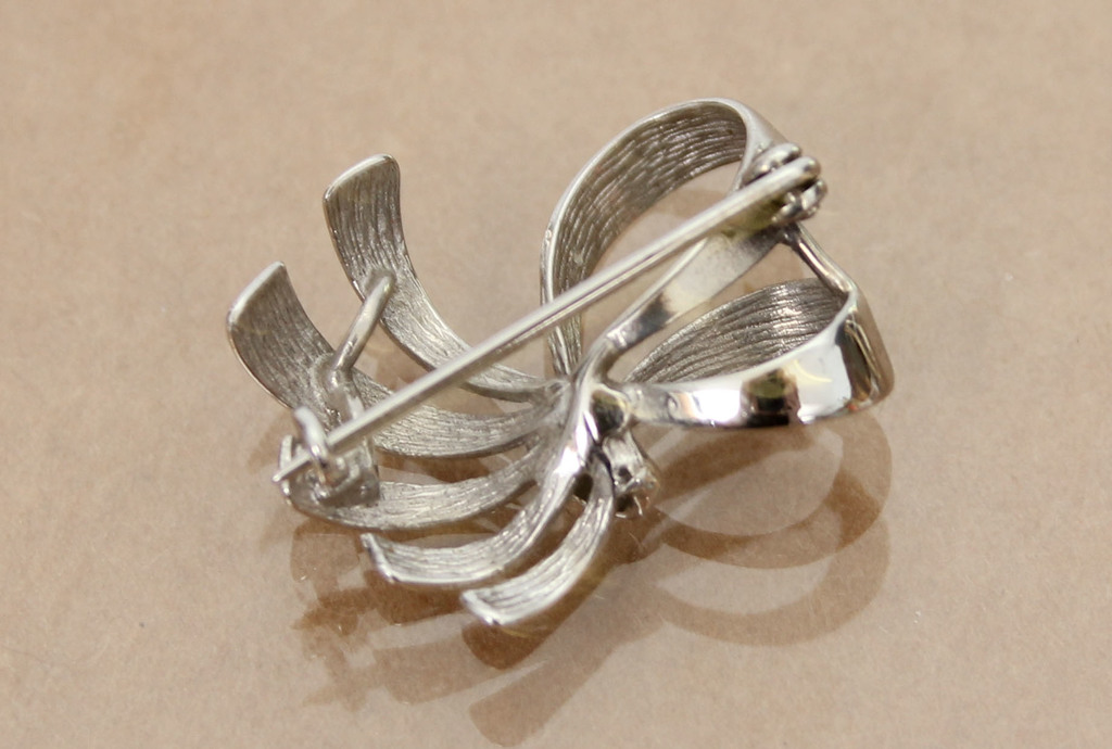 Art Nouveau Silver Brooch 