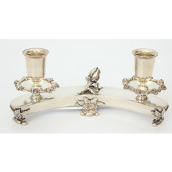 Silver candlestick 