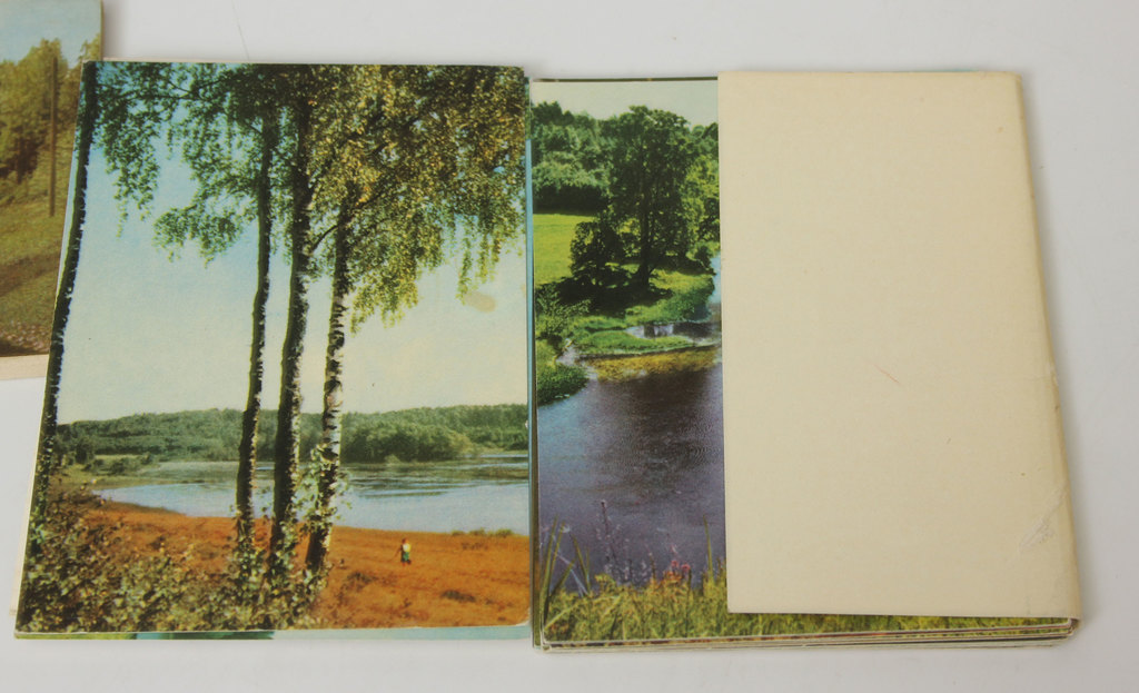 4 postcard albums