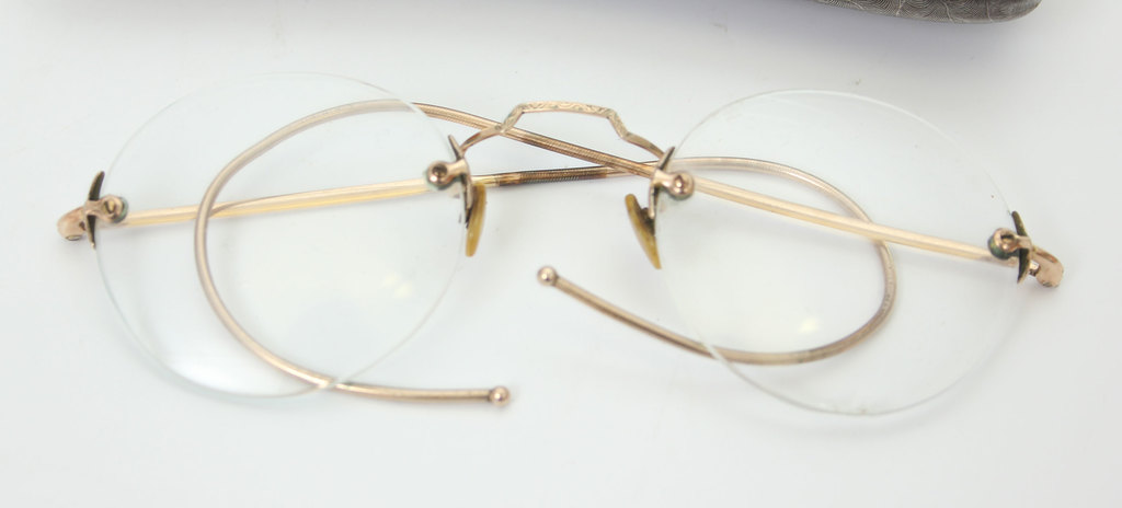 Glasses in the original case