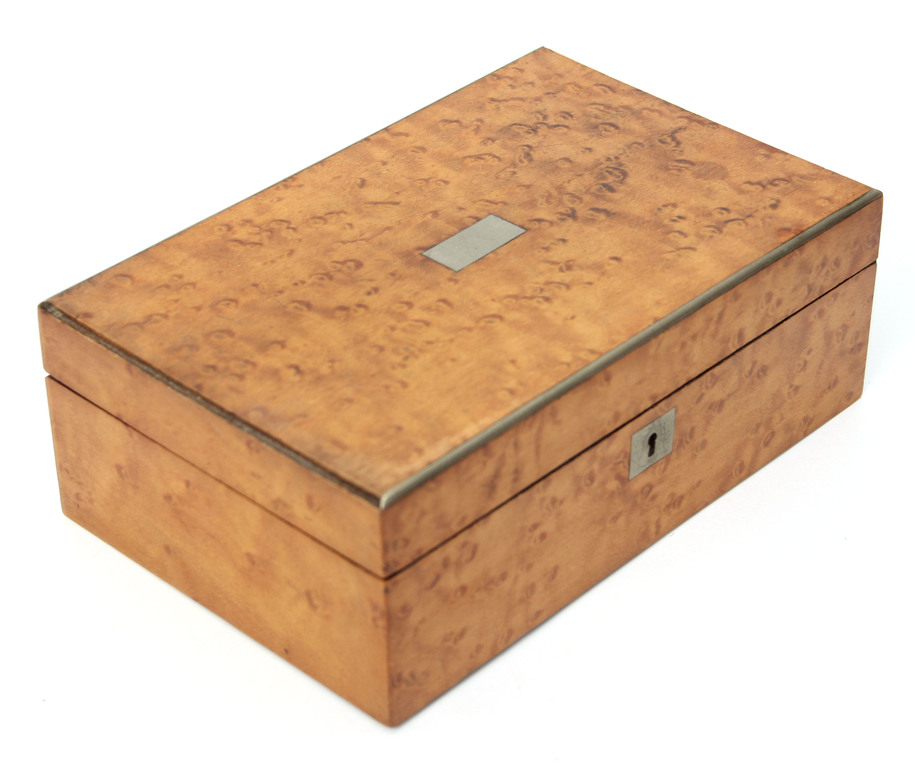 Wooden box for jewelry