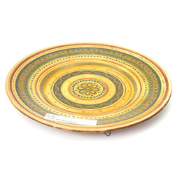 Декоративная керамическая тарелка