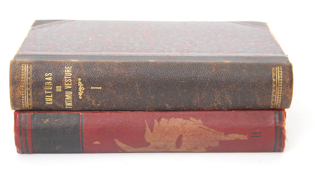 History of culture and morals (2 pieces, but different bindings)