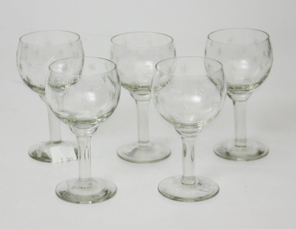 Стеклянные стаканы Ilguciems (5 шт.)