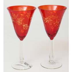 Ilguciems glass factory champagne glasses (2 pcs)