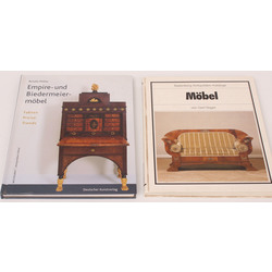 Две книги - Мебель; Мебель в стиле ампир и бидермейер (Renate Moller)