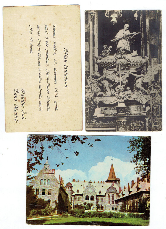 Set of postcards and photos 22. pcs
