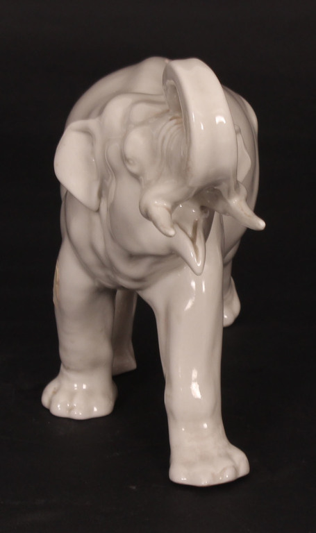 Porcelain figurine of an elephant