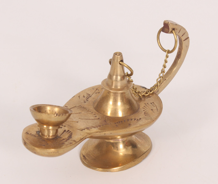 Brass Aladin lamp