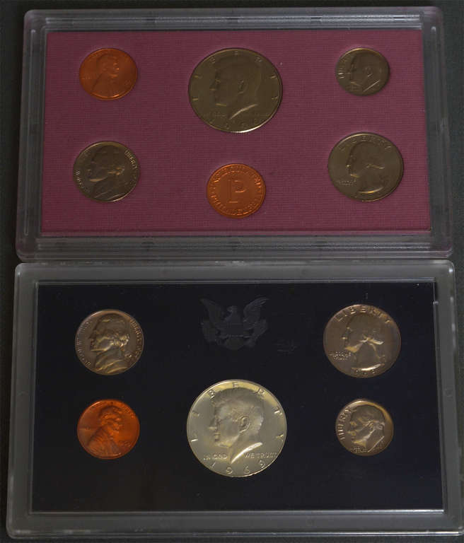 Коллекция различных монет США