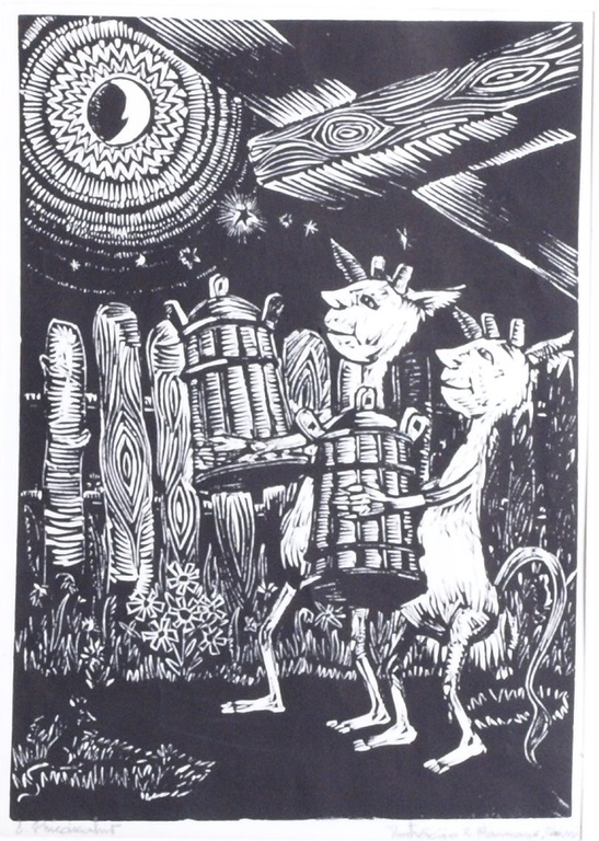 Illustration for R.Blaumanis 