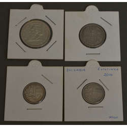 Коллекция различных серебряных монет Литвы (4 шт.)
