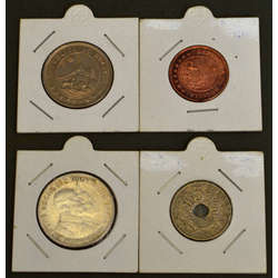 Different coins (4 pieces) 