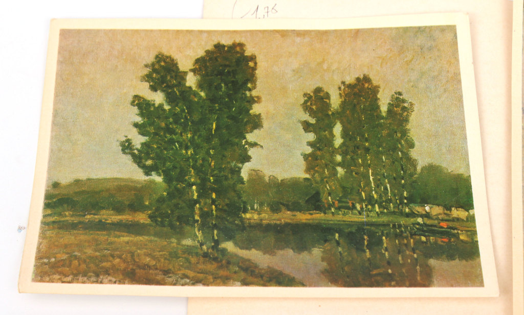 Postcard / painting reproduction album 
