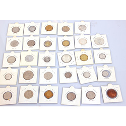 Set of coins from different countries