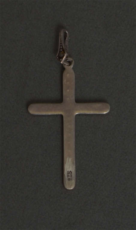 Silver cross pendants
