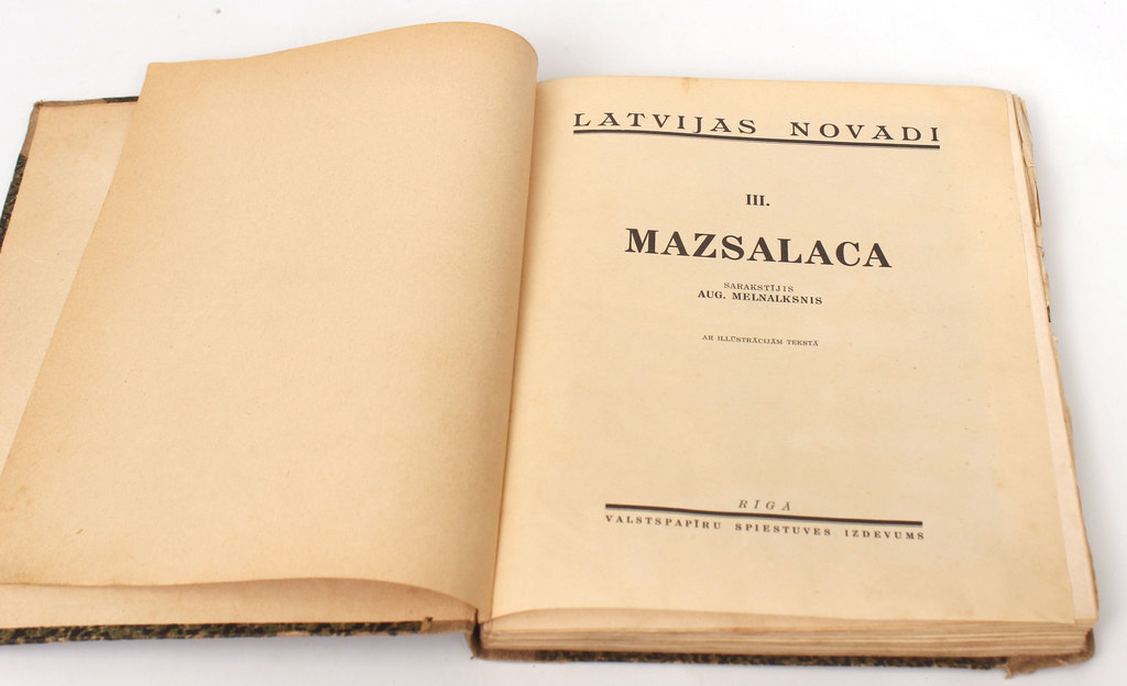 2 books - Mazsalaca, History of Latvian Cities