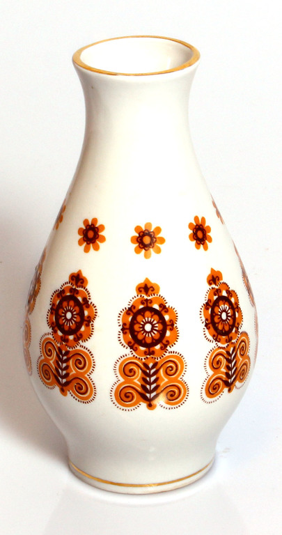 Расписная фарфоровая ваза