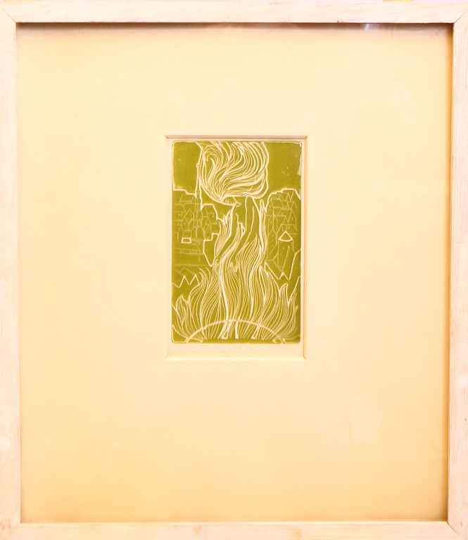 A.Korsiete, 3 lithographs 