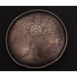 Silver brooch (defective - missing clasp)