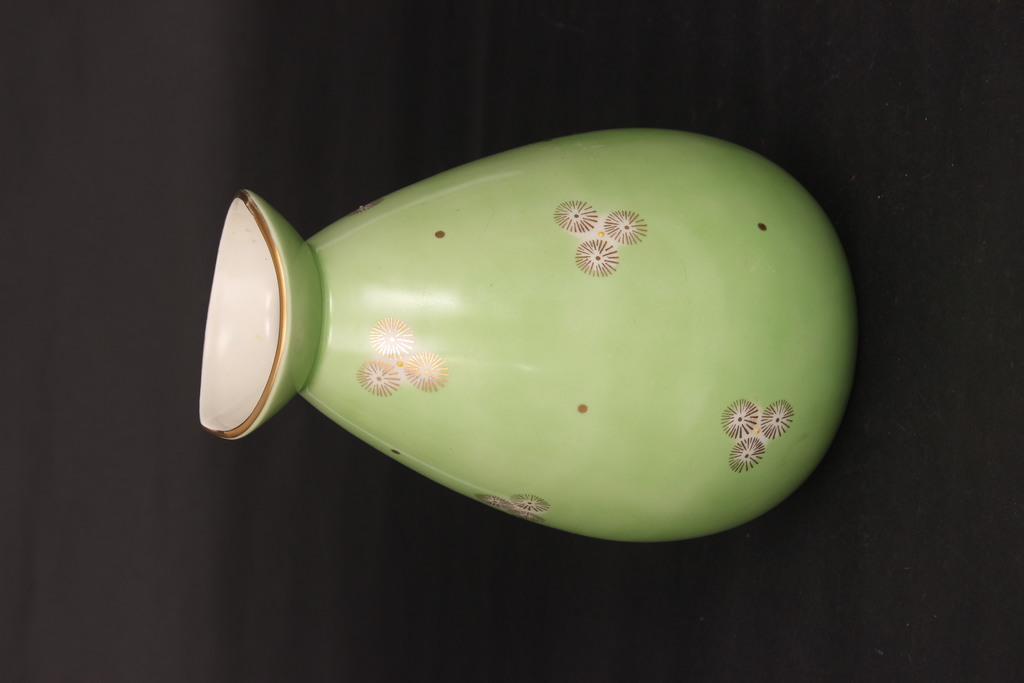 Porcelāna vāze (zaļa)