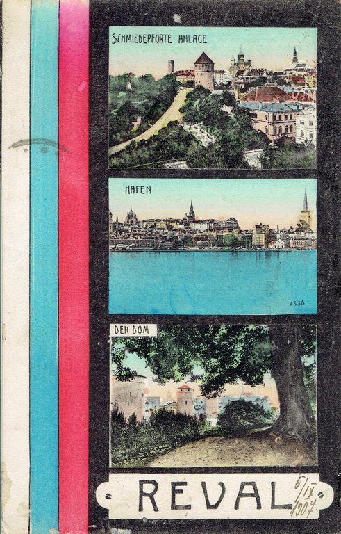 Postcard Reval (Tallinn)