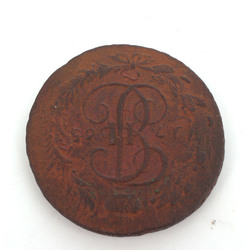 Copper coin 1765 MM