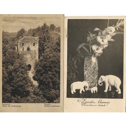 Set of different postcards (7 pcs.)