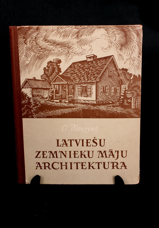 O.Bērziņš, Latviešu zemnieku māju arhitektūra