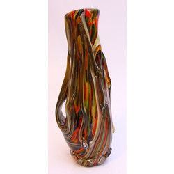 Colored Murano glass vase