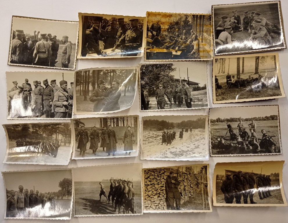 Photos of Latvian army soldiers 19 pcs.