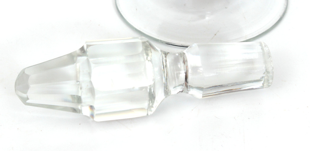 Kristāl-stikla karafe ar korķīti