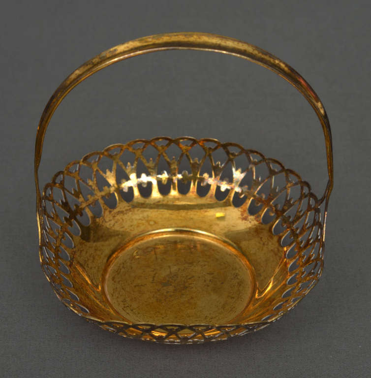 Silver baskets with gilding 3 pcs. 