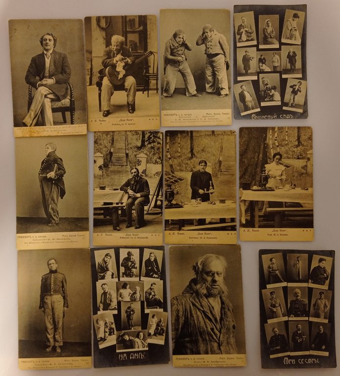 15 theatrical postcards 