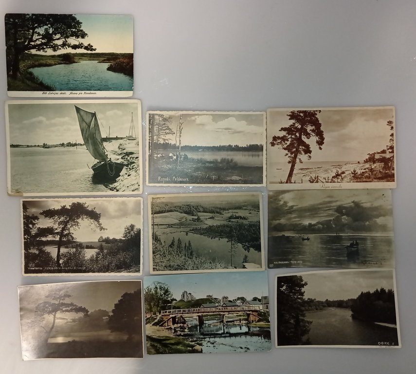 Photo postcard collection 10 pcs.