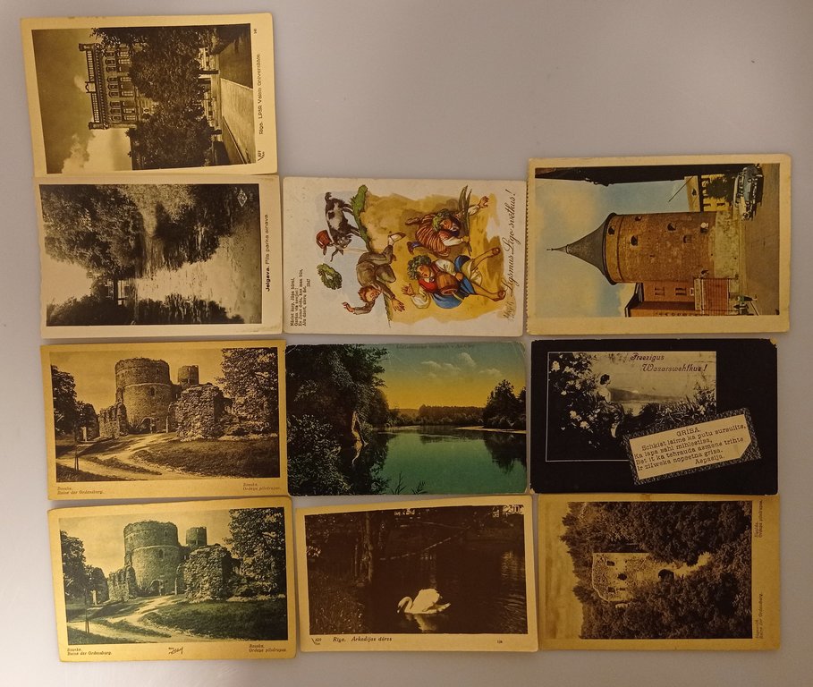 Photo postcard collection 10 pcs.