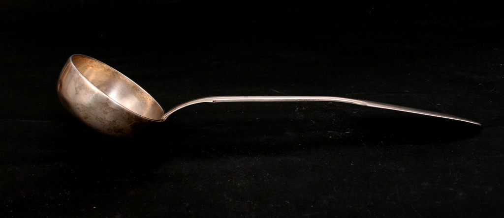 Silver ladle