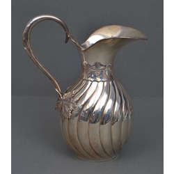 Silver wine jug