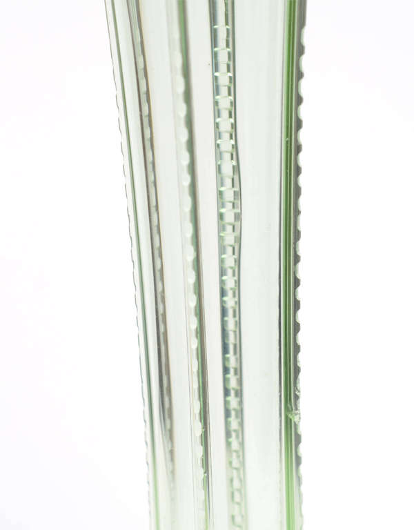 Stikla izstrādājumu komplekts - Vāze, flakons ar korķīti un divi trauciņi