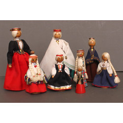 Doll collection 8 pcs