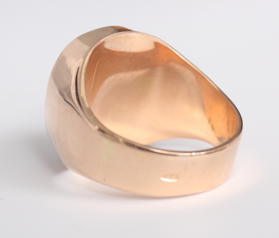 Золотое уплотнительное кольцо