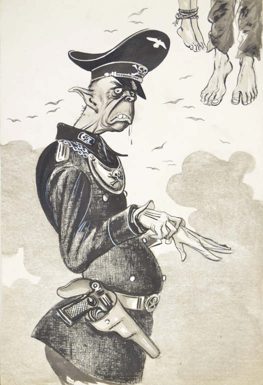 Kарикатура про немецкую армию
