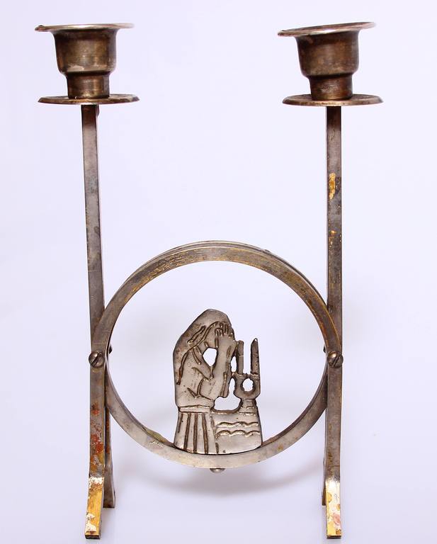 Metal candlestick 