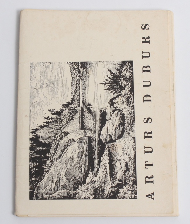 Arturs Duburs art postcard set (16 pcs.)